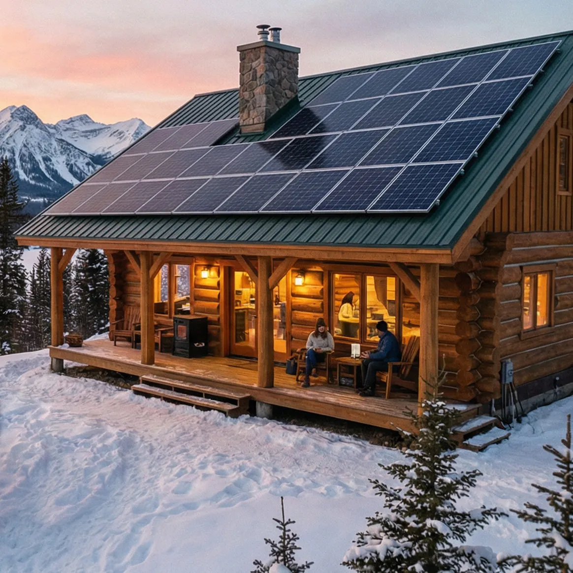 Cabin solar system